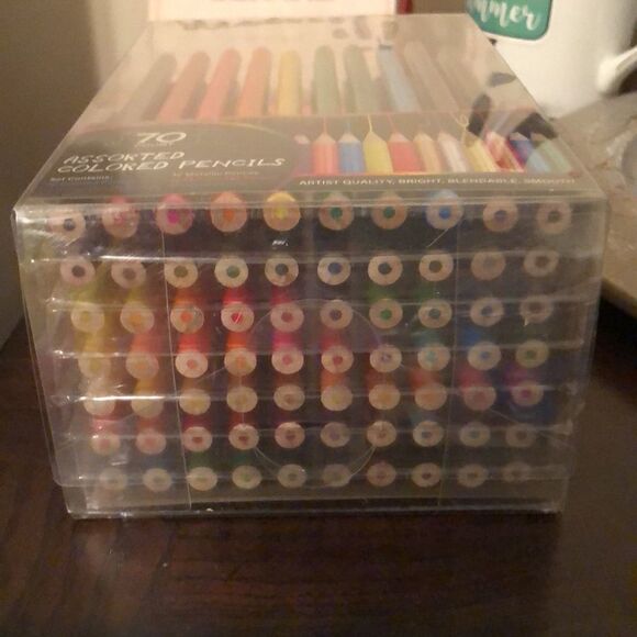 70 Assorted Colored Pencils New in Packaging - Picture 8 of 9